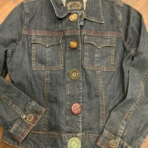 Women’s Cabi Jean Jacket Sz L